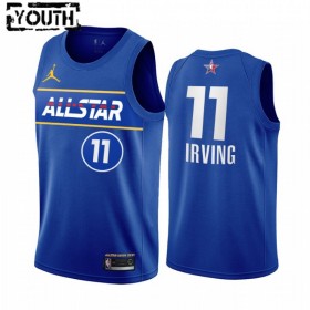 Camiseta Niños NBA Brooklyn Nets Kyrie Irving 11 2021 All-Star Jordan Brand Azul Swingman